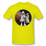 Men's Graphic T Shirt Nasa Cool O-Neck Short Sleeves Tees