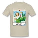 Mens Novelty T-Shirt Elfie New Breathable O-Neck Short Sleeves Tee