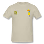 Men's Casual T-shirt Someday I Will Find My Yellow Umbrella. Cool O-Neck Short Sleeves Blouse Tops