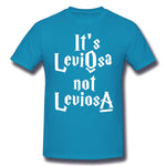 Cotton T Shirt for Men Its Not Leviosa Quote Comfy Crew Neck Short Sleeves Tees