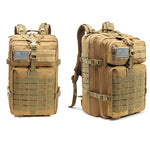 Military Tactical Backpacks Molle Army Assault Pack 3 Day Bug Out Bag Hiking Assault Trekking Rucksack