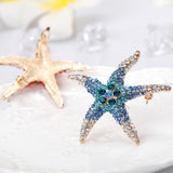 Cute Starfish Brooch Christmas Party Valentines Day Gift for Wife Mom