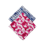 12-pack of all polyester squares, random pattern cotton and polyester headscarves, small floral bandanas