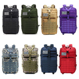 Military Tactical Backpacks Molle Army Assault Pack 3 Day Bug Out Bag Hiking Assault Trekking Rucksack