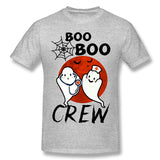 Mens Novelty T-Shirt Funny Halloween Ghost Nurse Costume Comfortable O-Neck Short Sleeves Tees