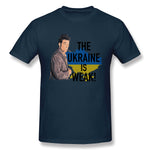 Men's Graphic T Shirt The Ukraine Is Weak For Light Cool O-Neck Short Sleeves Tees