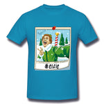 Mens Novelty T-Shirt Elfie New Breathable O-Neck Short Sleeves Tee