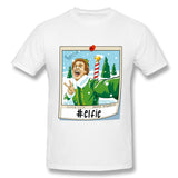 Mens Novelty T-Shirt Elfie New Breathable O-Neck Short Sleeves Tee