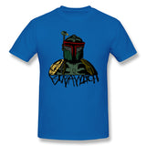 Mens Novelty T-Shirt THE BOBA WITCH Breathable Crew Neck Short Sleeves Tees