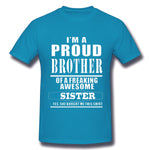 Mens Novelty T-Shirt I'm A Proud Style O-Neck Short Sleeves Tee