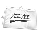 Fly Breeze 3 X 5 Ft Flag Yee Yee Black Flag Polyester Durable Nylon for Party