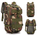 Outdoor 3 Day Expandable Backpack Military Tactical Hiking Bug Out Bag