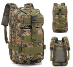 Outdoor 3 Day Expandable Backpack Military Tactical Hiking Bug Out Bag