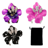 Rhinestone Brooches Brooch Pin Women's Rhinestones Breastpin for Wedding/Banquet/Bouquet