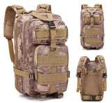 Outdoor 3 Day Expandable Backpack Military Tactical Hiking Bug Out Bag