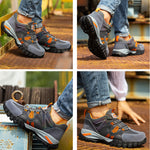 Steel Toe Shoes for Men Work Women Lightweight Air Cushion Sneakers Slip Resistant Indestructible Safety Work Boots