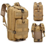 Outdoor 3 Day Expandable Backpack Military Tactical Hiking Bug Out Bag