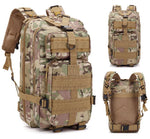 Outdoor 3 Day Expandable Backpack Military Tactical Hiking Bug Out Bag