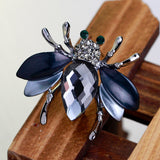 Cool Rhinestone Crystal Bee Brooch Pins DIY Wedding Bouquet Brooches