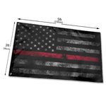 Fly Breeze 3 X 5 Ft Flag Thin Red American Flag Polyester UV Fade Resistant for Indoor Outdoor