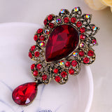 Brooch Pin Women's Rhinestones Breastpin for Wedding Banquet Bouquet