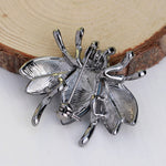 Cool Rhinestone Crystal Bee Brooch Pins DIY Wedding Bouquet Brooches