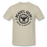 Men's Graphic T Shirt Maui's Gym Comfy Round Neck Short Sleeves Tees