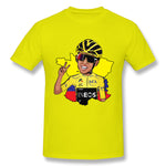 Men's Graphic T Shirt Tour De France Style Crew Neck Short Sleeves Shirt