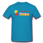 Mens Novelty T-Shirt Southern Fried Chicken Comfortable Crew Neck Short Sleeves Tee