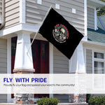 Fly Breeze 4 X 6 / 3*5  Ft Polyester Flag 2nd Amendment Double Stitched Brass Grommets Indoor Outdoor