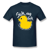 Mens Novelty T-Shirt Sick My Duck Comfortable Round Neck Short Sleeves Tee