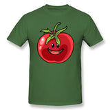 Men's Graphic T Shirt Tomato Tomato Vegan Vegetarian Style Crew Neck Short Sleeves Tees