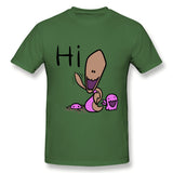 Mens Novelty T-Shirt Zerg Hi Breathable O-Neck Short Sleeves Shirt