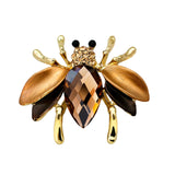 Cool Rhinestone Crystal Bee Brooch Pins DIY Wedding Bouquet Brooches