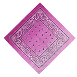 12 Pack Cotton Paisley Pattern Bandanas Face Mask Square Scarf Headwear