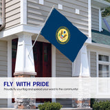 Fly Breeze 3 X 5 Ft Flag Presidential Polyester Brass Grommet Canvas Header for Party