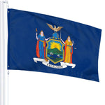 Fly Breeze 3 X 5 Ft Flag New York Flag Polyester Double Stitch Banner for Party