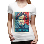 Women’s T-shirt Escobar Hope Poster Comfy O-Neck Short Sleeve Tops