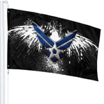 Fly Breeze 3 X 5 Ft Flag US Air Force Polyester Double Stitch Banner for Home