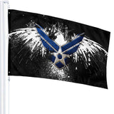 Fly Breeze 3 X 5 Ft Flag US Air Force Polyester Double Stitch Banner for Home