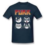 Mens Novelty T-Shirt Purr V2 Breathable Crew Neck Short Sleeves Tees