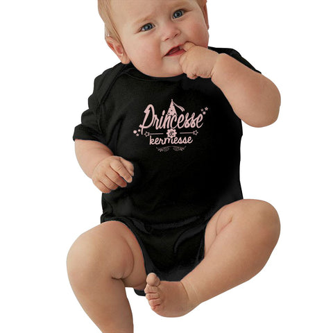 Toddler Climbing Bodysuit Princess Kermesse Cut Graphic Baby Boy Girls Short Sleeves Onesies