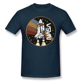 Men's Graphic T Shirt Nasa Cool O-Neck Short Sleeves Tees