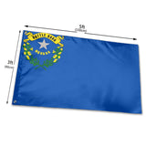 Fly Breeze 3 X 5 Ft Flag Nevada Flag Polyester UV Fade Resistant for Home