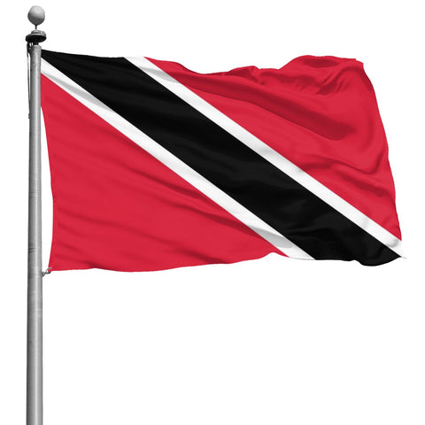 Fly Breeze 4 X 6 Ft Polyester Flag National Flag Of Trinidad And Tobago Double Stitch Banner Garden Indoor Outdoor