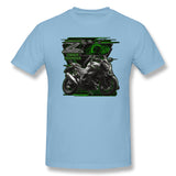 Cotton T Shirt for Men Kawasaki Owners Indonesia Cool Round Neck Short Sleeves Tee