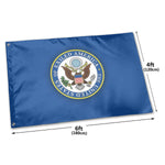 Fly Breeze 4 X 6 Ft Polyester Flag Presidential UV Fade Resistant Home