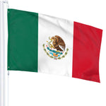 Fly Breeze 3 X 5 Ft Flag Flag Of Mexico Polyester Vivid Color for House Decorations