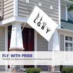 Fly Breeze Polyester Flag LGBT Lady Liberty Guns Beer Tits UV Fade Resistant House Decorations