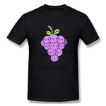 Cotton T Shirt for Men Grapeful New Comfortable O-Neck Short Sleeves Tee